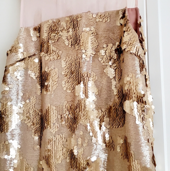 ARYNK gold sequin sleeveless dress - Picture 4 of 6